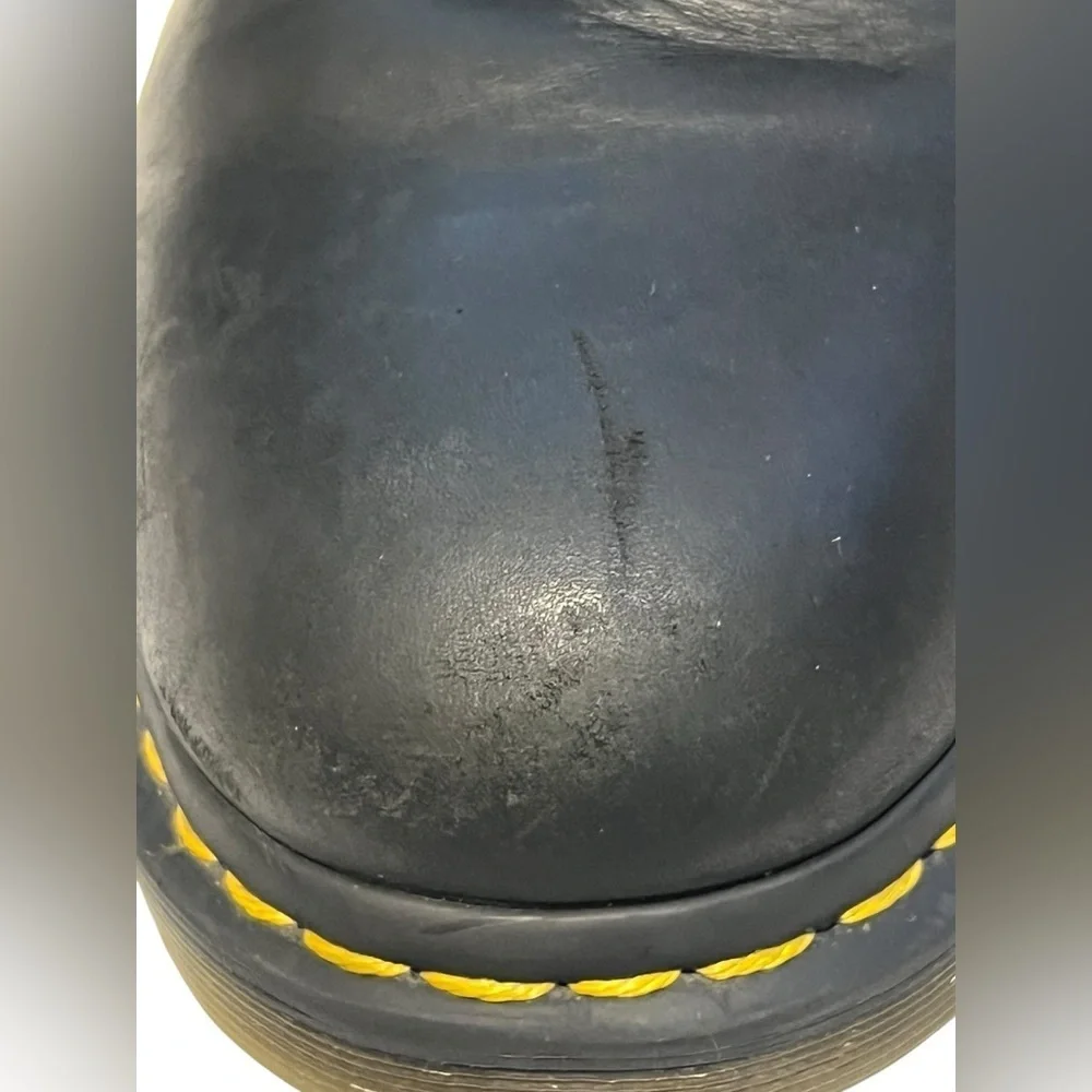 Dr. Martens Black Lace-Up Boots for men size 12